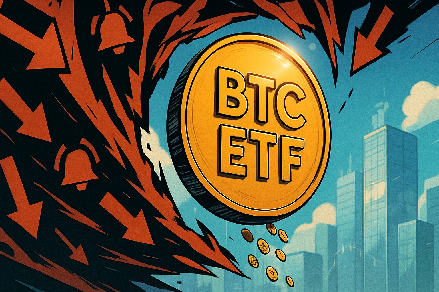 Les sorties de fonds des ETF Bitcoin ont été exagérées et ne suffisent pas actuellement à juger des tendances futures.